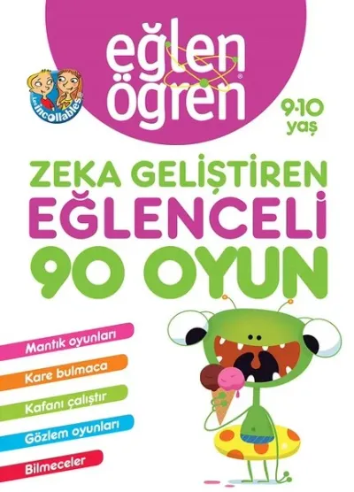 Eğlen Öğren 9-10 Yaş Zeka Geliştiren Eğlenceli 90 Oyun