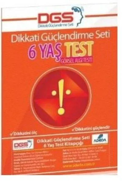 Yeni Neuro-Via Sistemi İle Dikkati Güçlendirme Seti 6 Yaş Test-Görsel Algı Testi