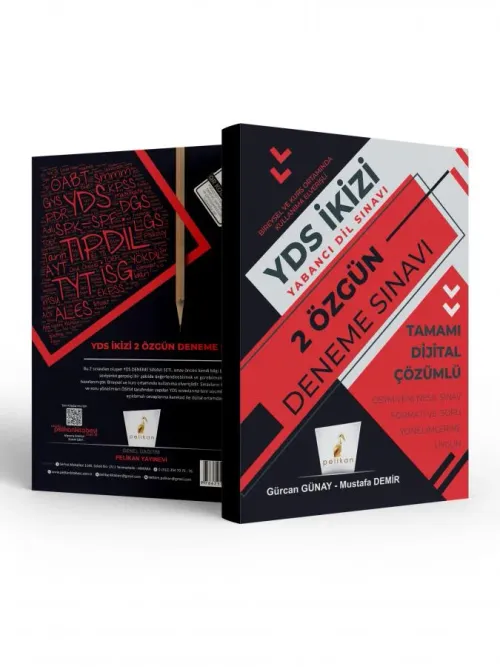 YDS İkizi 2 Özgün Deneme Sınavı Dijital Çözümlü - kitap Gürcan Günay