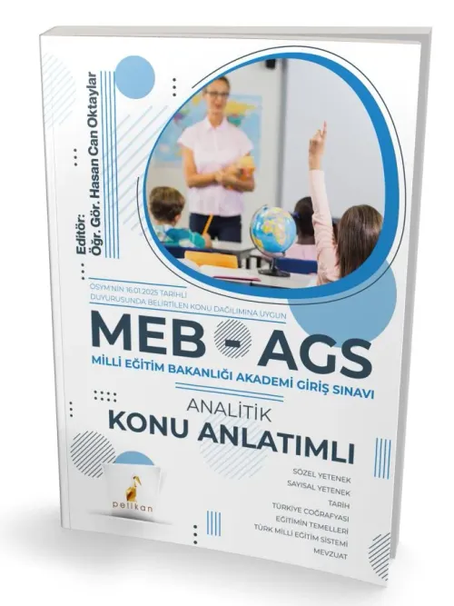 Pelikan Yayınları MEB - AGS Hazırlık Analitik Konu Anlatımlı Tek Kitap