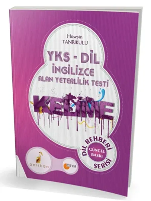Pelikan YKSDİL İngilizce Alan Yeterlilik Testi Kelime