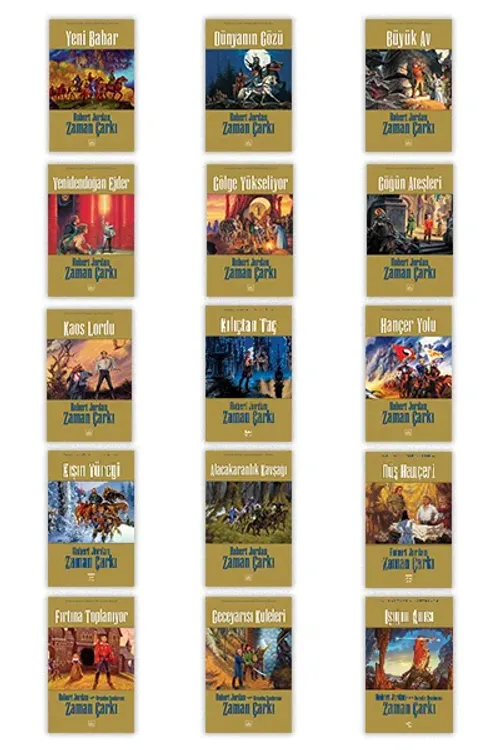 Zaman Çarkı 15 Kitap Takım Ciltli - kitap Robert Jordan