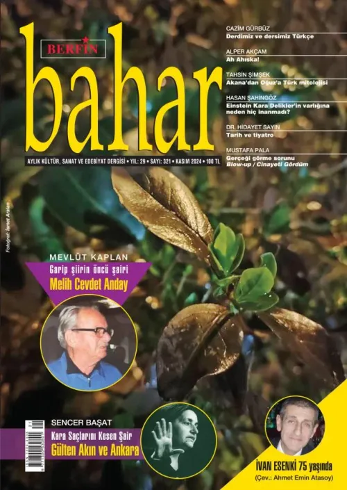 Berfin Bahar Dergisi, Kasım 2024 - kitap Kolektif