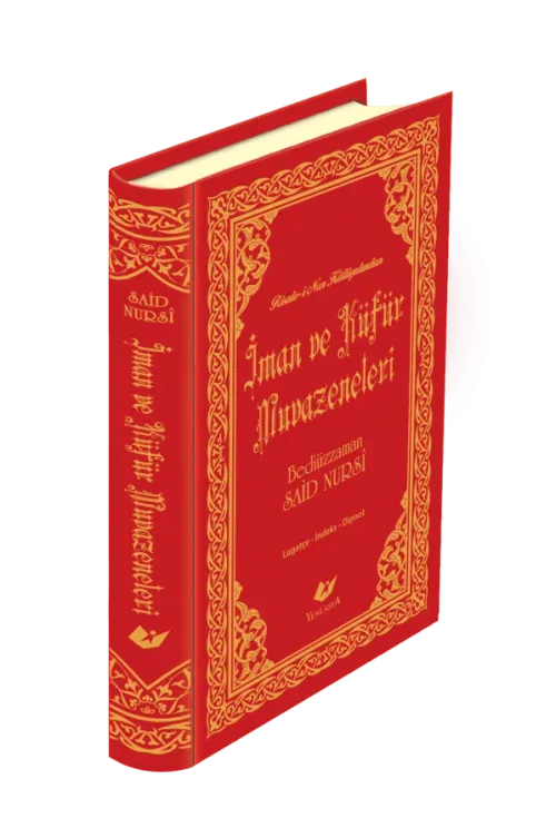 İman ve Küfür Muvazeneleri- 7594 (Büyük Boy Lügâtçeli) - kitap Bediüzz