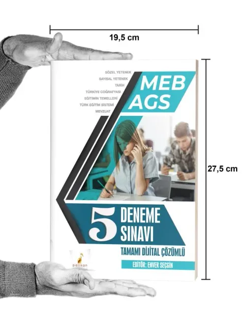 Pelikan Yayınları MEB - AGS Hazırlık 5 Deneme Sınavı Tamamı Dijital Çö
