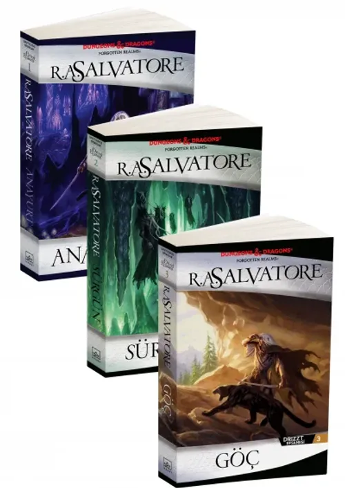 Drizzt Efsanesi 1 - 2 - 3