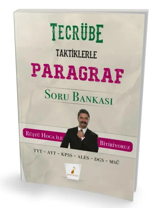 KELEPİR Tecrübe Serisi Rüştü Hoca ile Taktiklerle Paragraf Soru Bankası