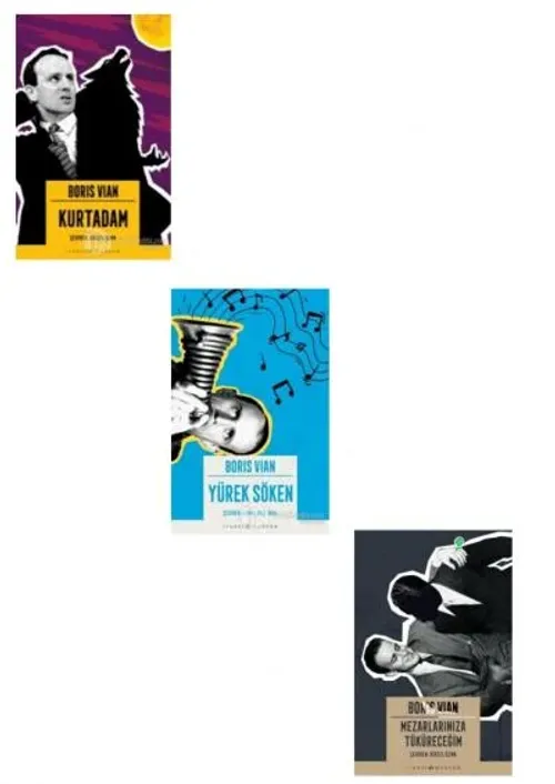 Boris Vian 3 Kitap Takım