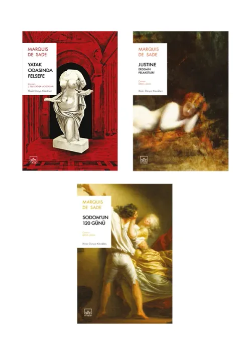 Marquis de Sade 3 Kitap Takım
