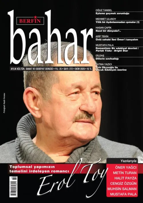 Berfin Bahar Aylık Kültür Sanat ve Edebiyat Dergisi Sayı: 272 Ekim 202