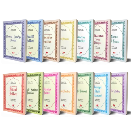 Çanta Boy Risale Seti-9611 Kampanyalı (8 Kitap) - kitap Bediüzzaman Sa