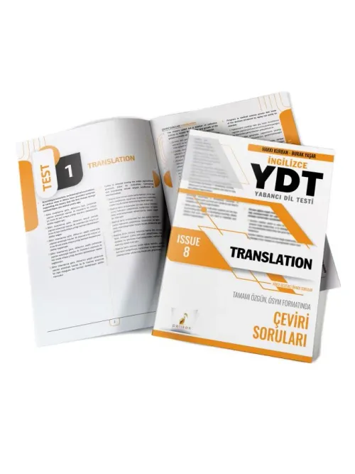 Ydt İngilizce Translation Issue 8 - kitap Hakkı Kurban