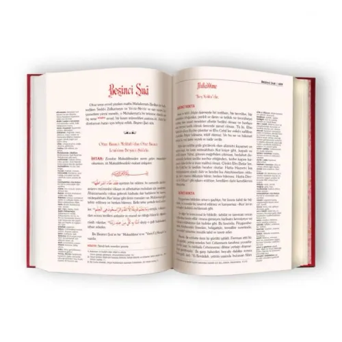 Şualar- 7785 (Büyük Boy Lügâtçeli) - kitap Bediüzzaman Said Nursi