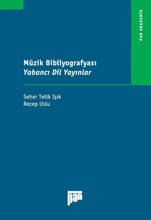 Müzik Bibliyografyası Yabancı Dil Yayınlar