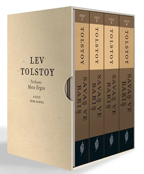 SAVAŞ VE BARIŞ TAKIM (4 Kitap)