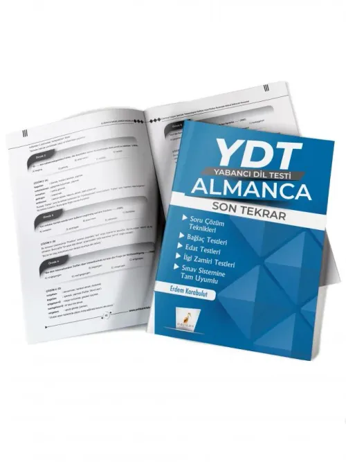 YDT Almanca Son Tekrar - kitap Erdem Karabulut