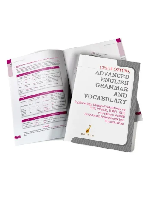 KELEPİR Advanced English Grammar Vocabulary - kitap Cesur Öztürk