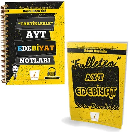 Rüştü Hoca'dan AYT Edebiyat Konu - Soru Seti - kitap Rüştü Bayındır