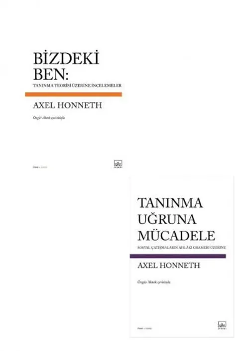 Axel Honneth 2 Kitap Takım