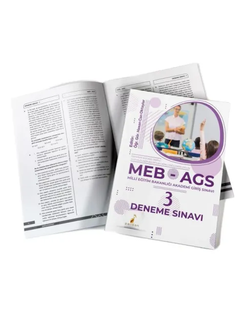 2025 MEB - AGS Hazırlık 3 Deneme Sınavı - kitap Hasan Can Oktaylar