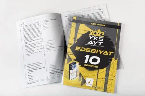 Pelikan Yayınları 2023 AYT Edebiyat Dijital Çözümlü 10 Deneme Sınavı -