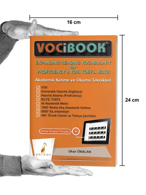 VOCIBOOK Akademik Kelime Ve Okuma Teknikleri - kitap Okan Önalan