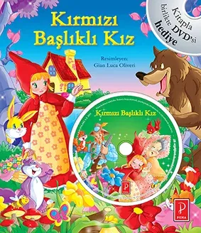DVD'li Kitaplar: Kırmızı Başlıklı Kız - kitap Kolektif