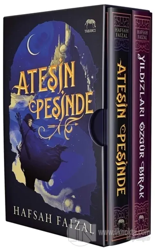 Ateşin Peşinde Serisi Kutulu Set (2 Kitap Takım) (Ciltli)