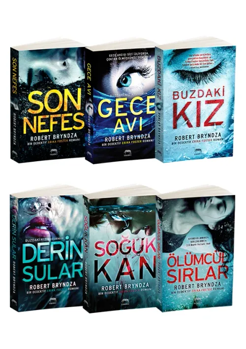 Erika Foster 6 Kitap Takım