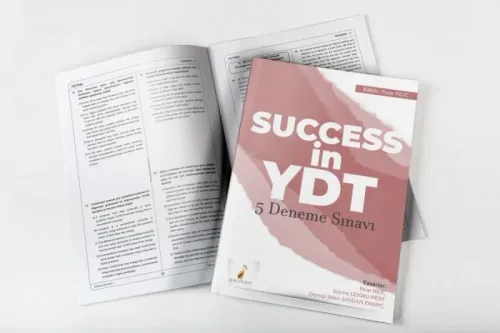 Success in YDT İngilizce Çek Kopart 5 Deneme Sınavı - kitap Pınar Kılı