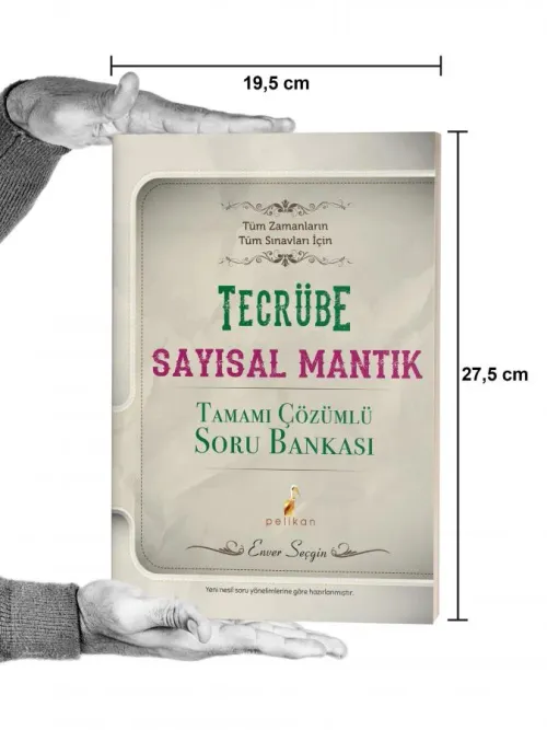 Tecrübe Sayısal Mantık Tamamı Çözümlü Soru Bankası - kitap Enver Seçgi