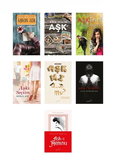 Büyük Aşk Seçkileri (7 Kitap Takım) - kitap Kolektif