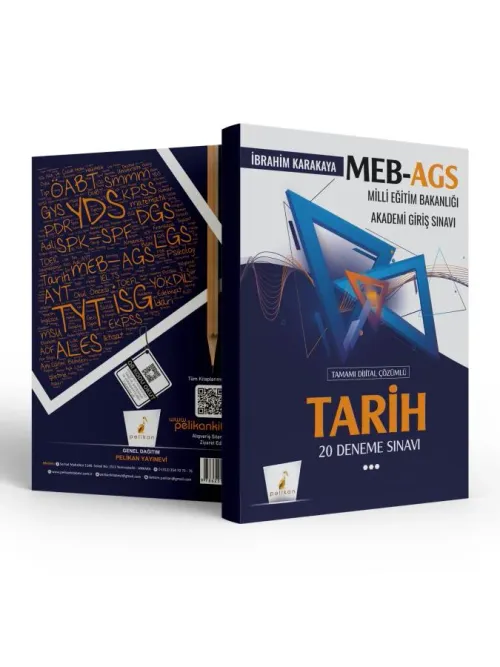 Pelikan Yayınları MEB - AGS Hazırlık Tarih 20 Deneme Sınavı Tamamı Dij