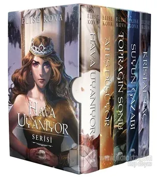 Hava Uyanıyor Kutu Seti (5 Kitap Takım) (Ciltli) - kitap Elise Kova