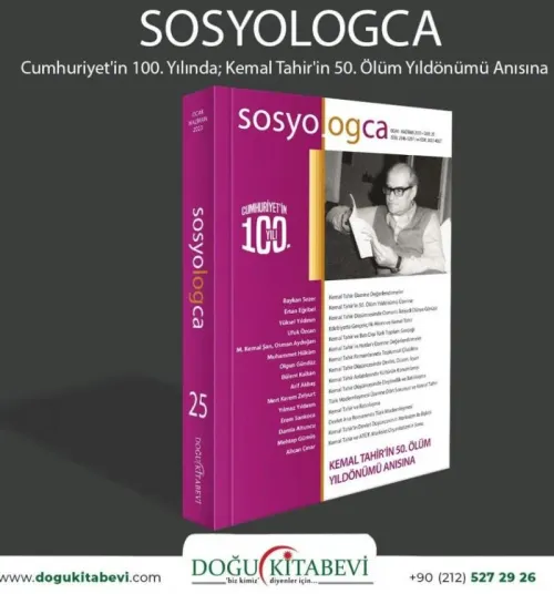 SOSYOLOGCA DERGİSİ, Sayı:25 - kitap Kolektif