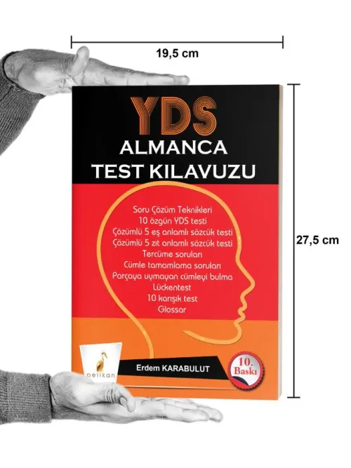 YDS Almanca Test Kılavuzu - kitap Erdem Karabulut