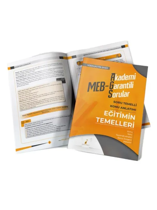 MEB - AGS Eğitimin Temelleri Soru Temelli Konu Anlatımı - kitap Sebaha