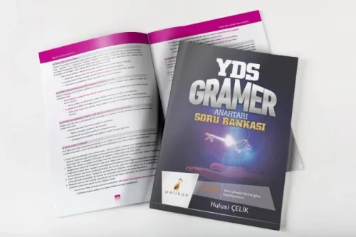 YDS İngilizce Anahtar Serisi Gramer Soru Bankası - kitap Hulusi Çelik