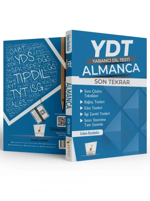 YDT Almanca Son Tekrar - kitap Erdem Karabulut