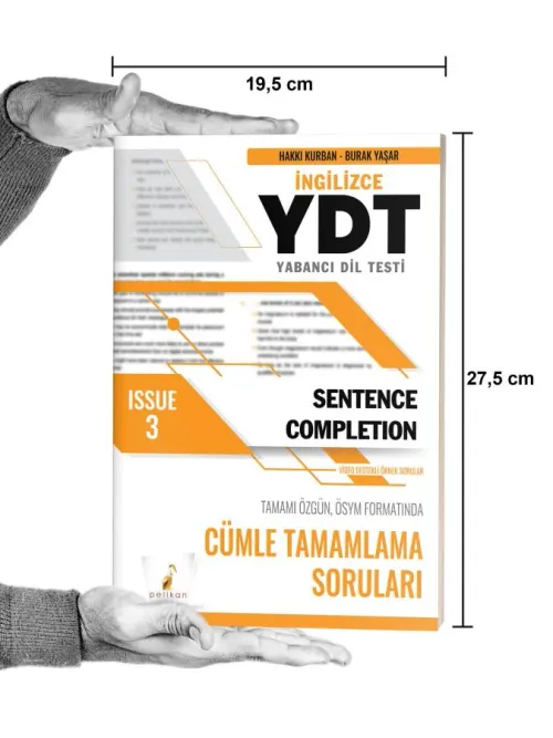 Ydt İngilizce Sentence Completion Issue 3 - kitap Hakkı Kurban
