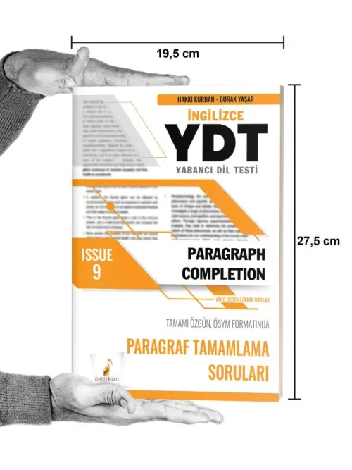 Ydt İngilizce Paragraph Completion Issue 9 - kitap Hakkı Kurban