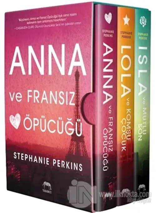 Anna-Lola-Isla Kutu Seti (3 Kitap Takım) (Ciltli)