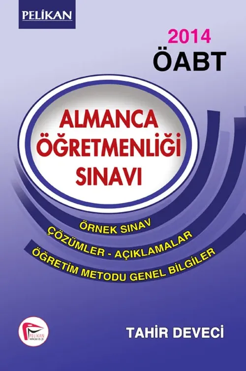 KELEPİR Pelikan Yayınları ÖABT Almanca Öğretmenliği Sınavı 2014