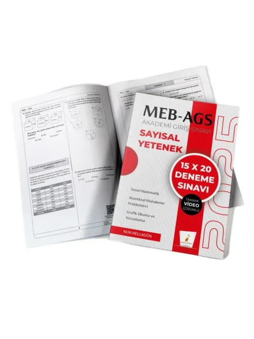MEB - AGS Hazırlık Sayısal Yetenek 15x20 Tamamı Video Çözümlü Deneme S