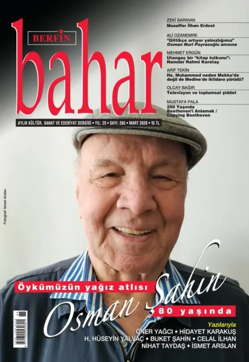 Berfin Bahar Aylık Kültür Sanat ve Edebiyat Dergisi Sayı: 265 Mart 202