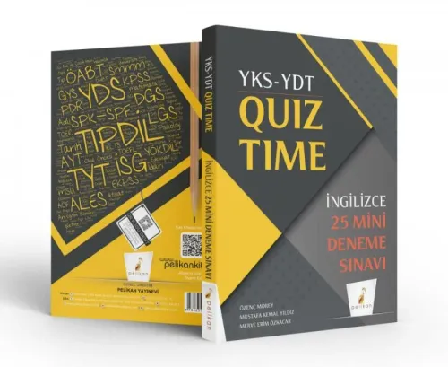 YKS YDT İngilizce Quiz Time 25 Mini Deneme - kitap Özenç Morey