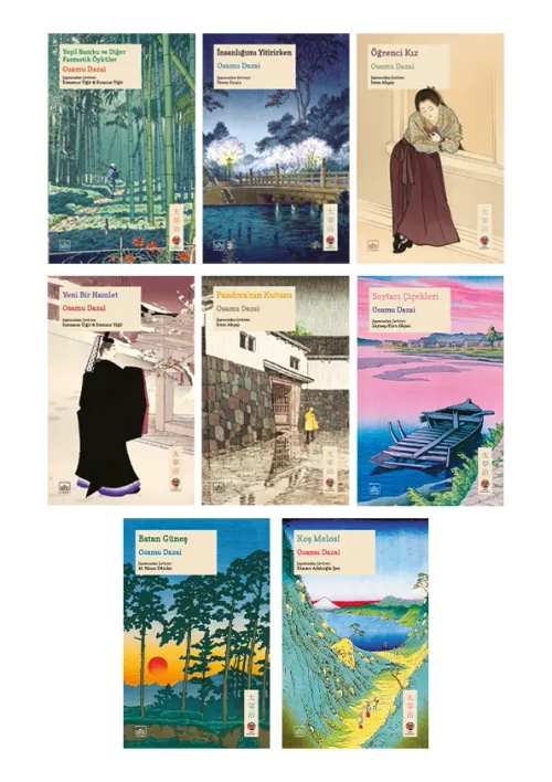 Osamu Dazai 8 Kitap Takım - kitap Osamu Dazai