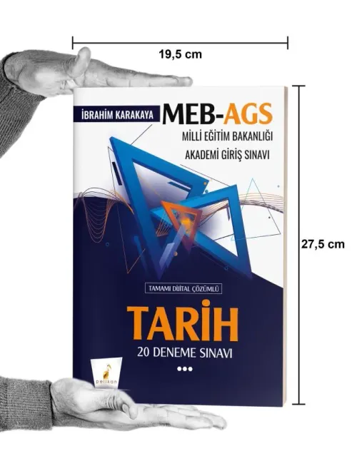 Pelikan Yayınları MEB - AGS Hazırlık Tarih 20 Deneme Sınavı Tamamı Dij