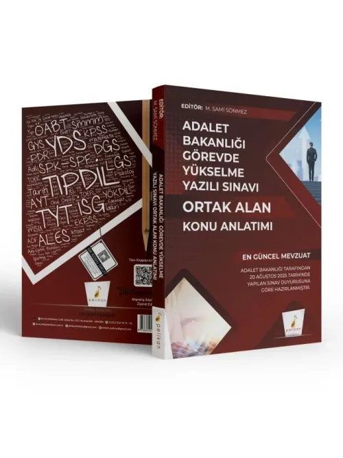 GYS Adalet Bakanlığı Görevde Yükselme Yazılı Sınavı Ortak Alan Konu An