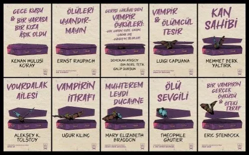 İthaki X 2022 Vampir Kitaplığı Seti - kitap Kolektif